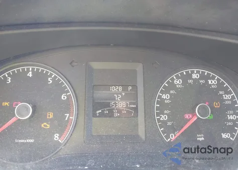 2011 Volkswagen Jetta 2.0L S из США, поврежденный, VIN 3VW2K7AJ0BM059808